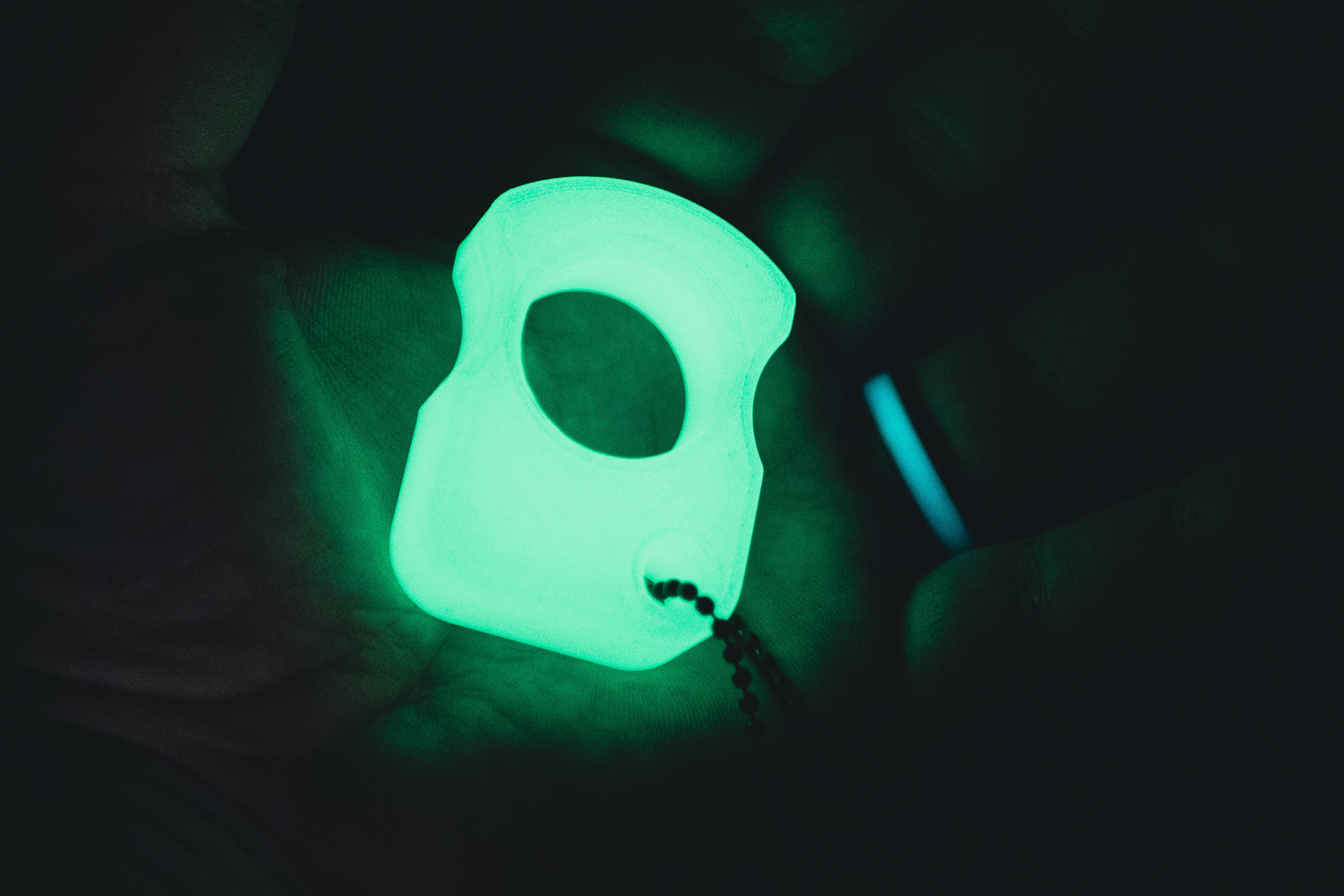 EDC Single Finger Knuck - GLOW IN THE DARK