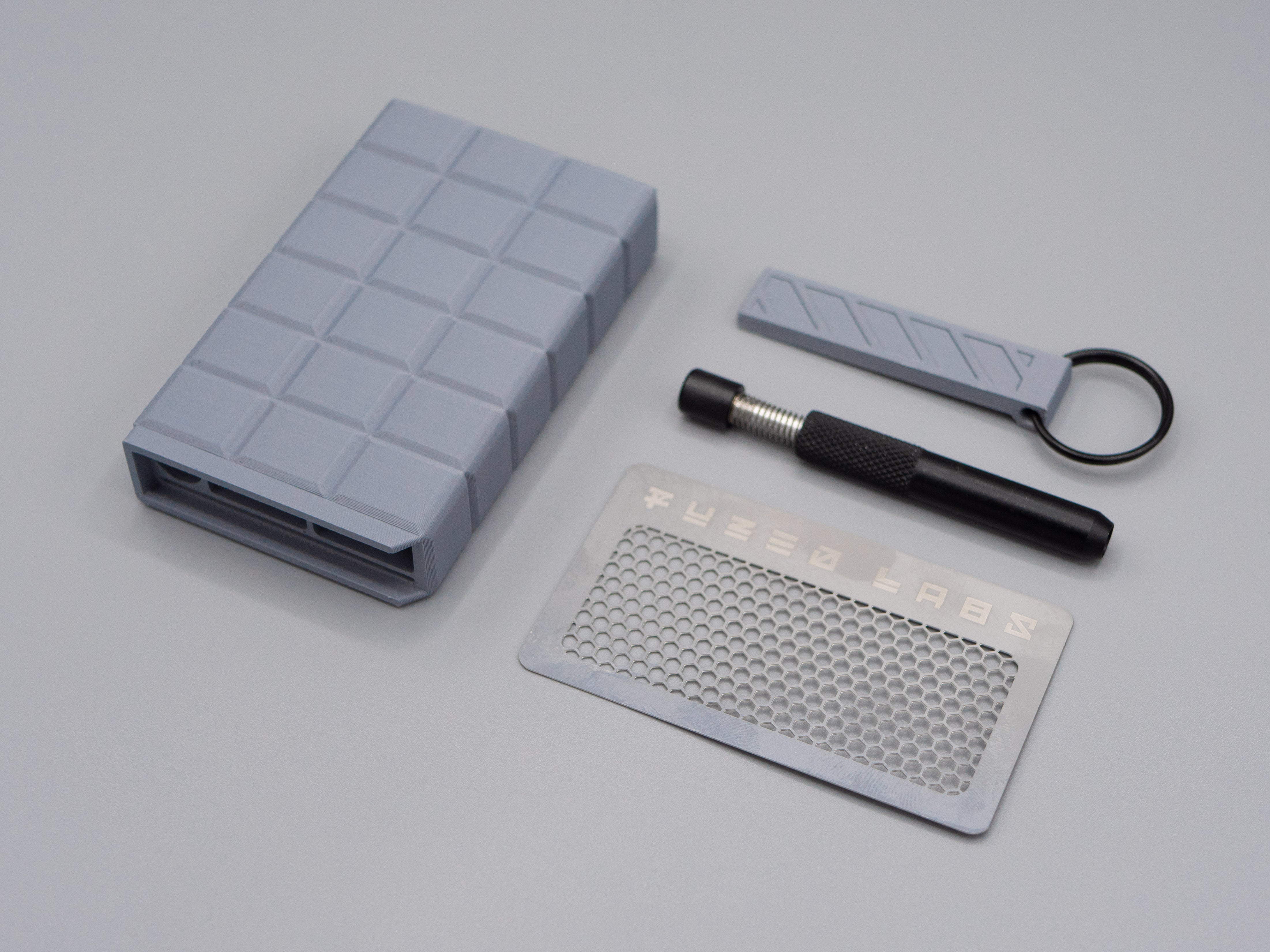 FRAG BOX™ - Double Dugout | One-Hitter | Metal Grinder - 48 COLORS