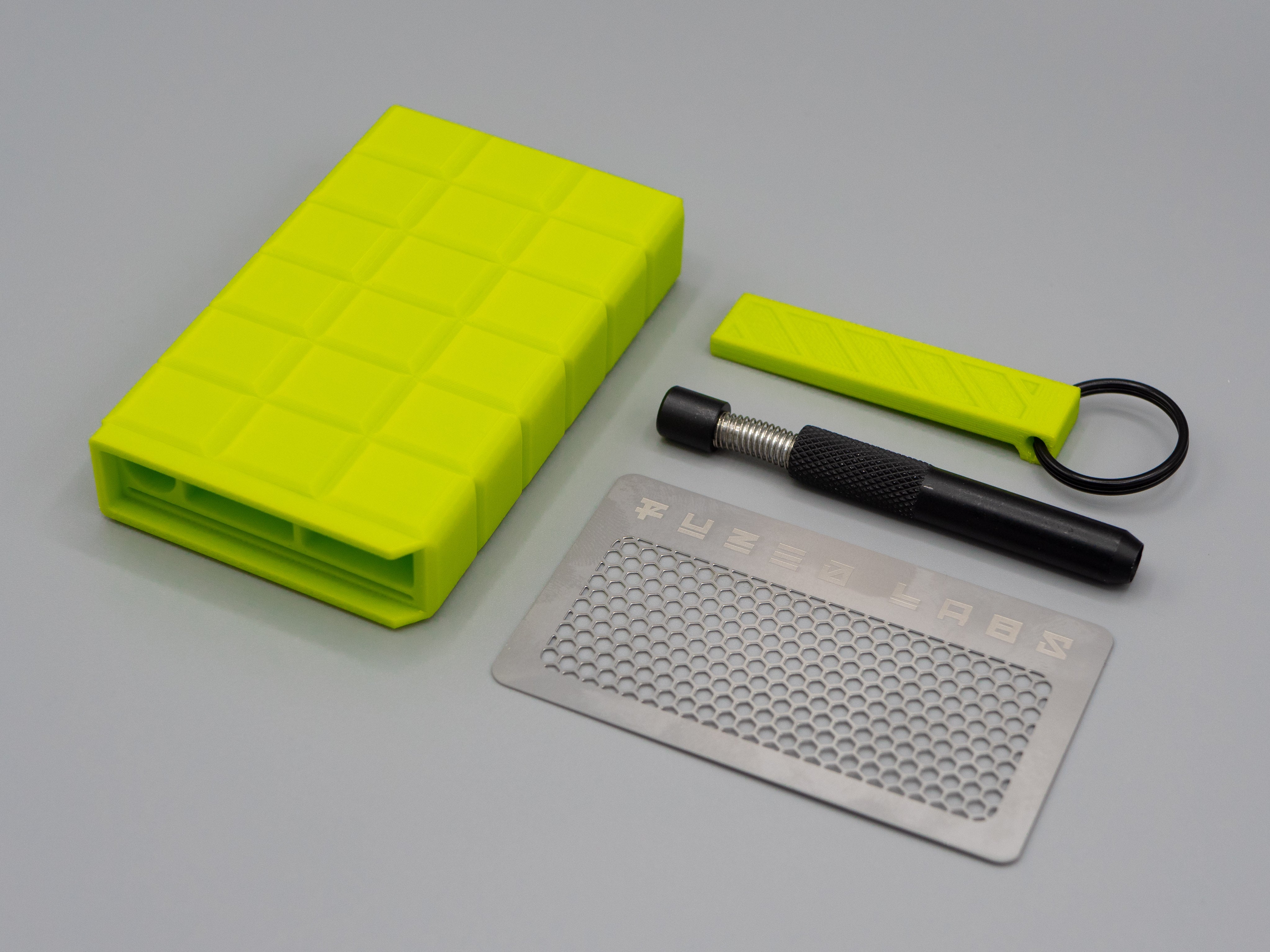 FRAG BOX™ - Double Dugout | One-Hitter | Metal Grinder - 48 COLORS