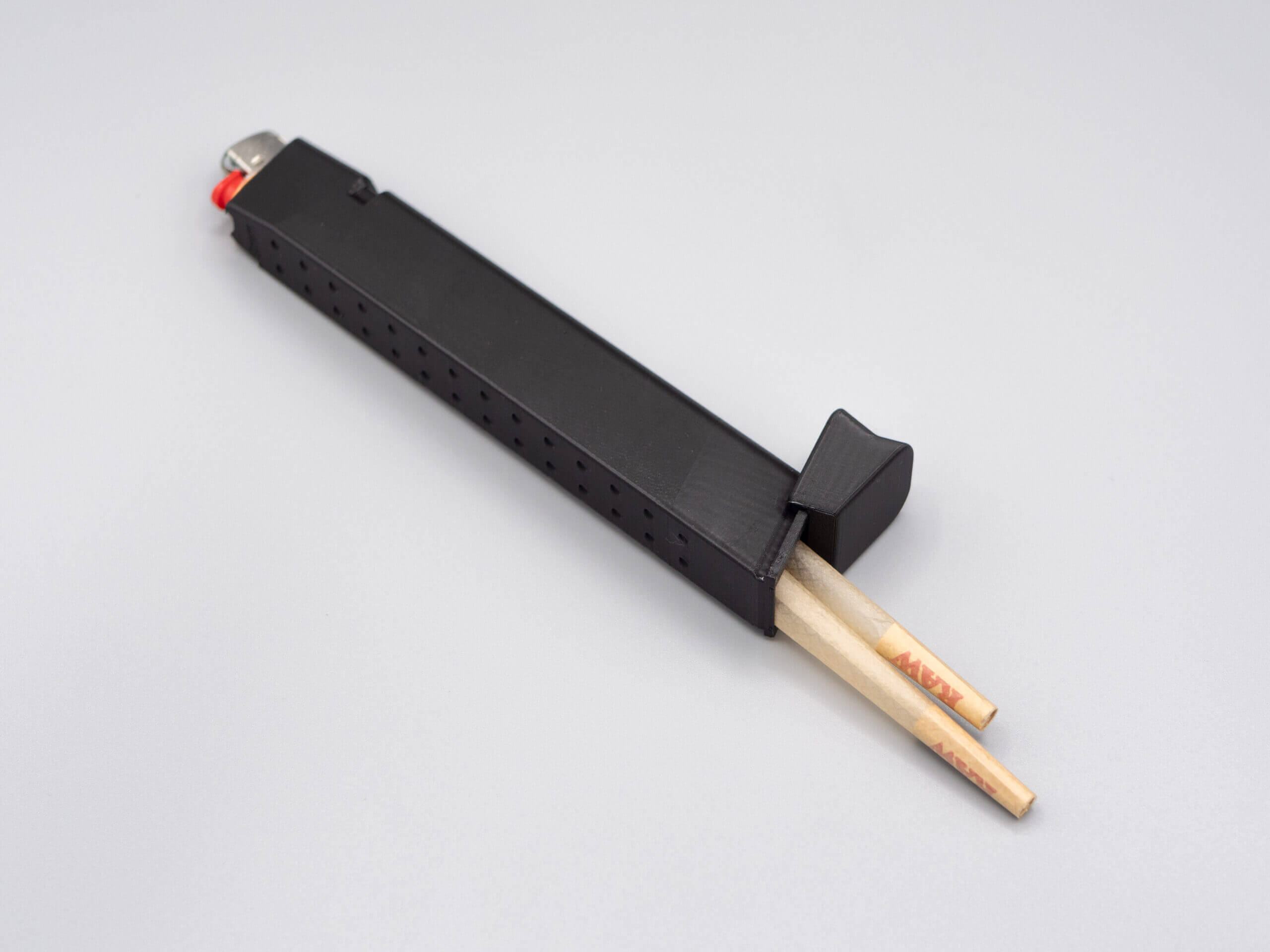 EXTENDO™ V2 - BIC MINI SIZE - Extended Magazine Lighter + Stash Case - 48 COLORS