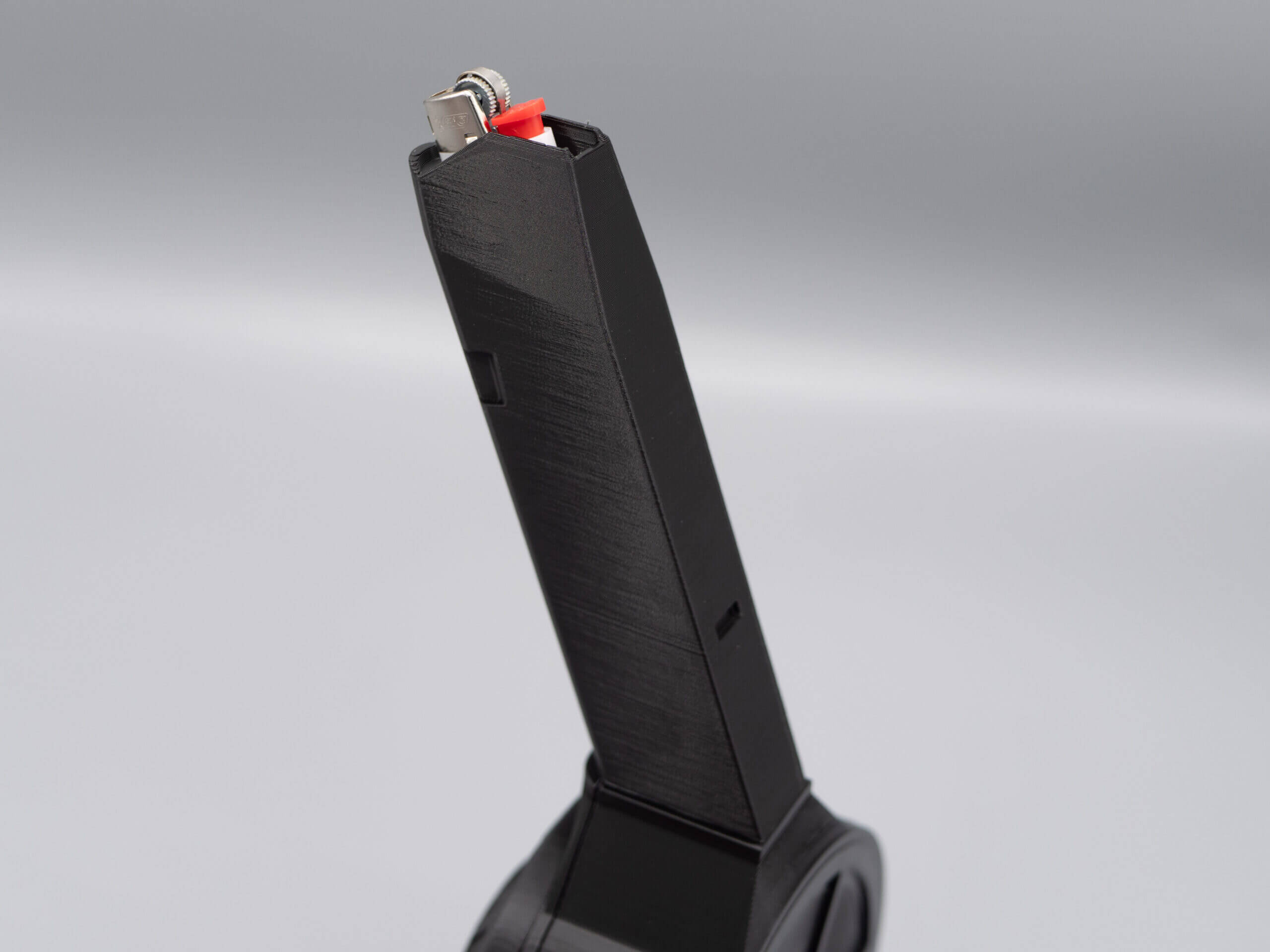 DRUMMER™ - Drum Mag BIC MINI SIZE Lighter + Stash Case - 48 COLORS