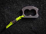 AIR KNUX™ - Ultralite Double Finger EDC Stealth Knuckles - Translucent Smoke