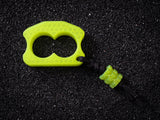 AIR KNUX™ - Ultralite Double Finger EDC Stealth Knuckles - Translucent Alien Blood (UV Reactive)