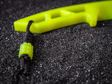 DAGR™ - Tactical Training EDC Dagger - Translucent Neon Yellow (UV Reactive)