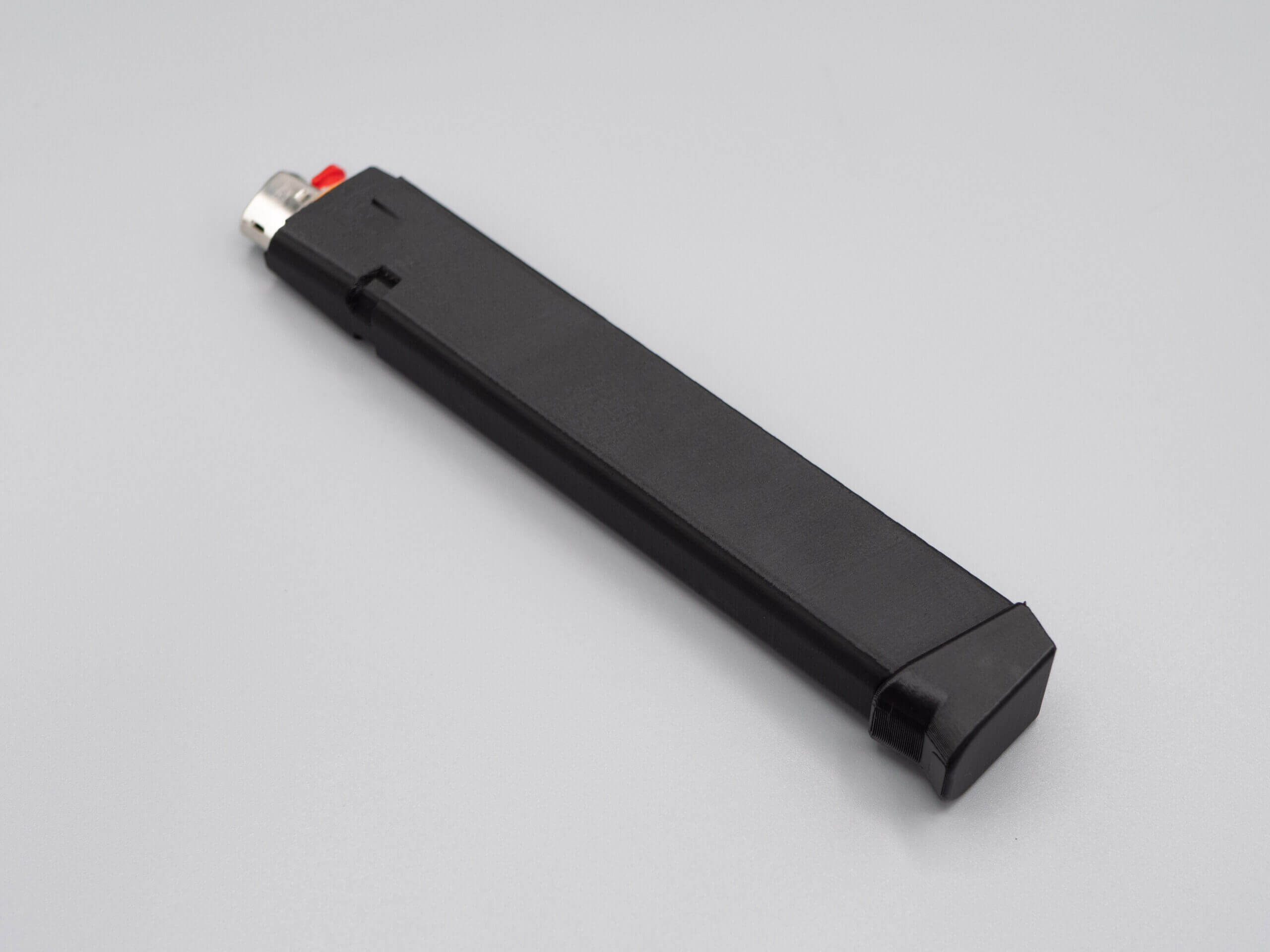 EXTENDO V2 - BIC MINI SIZE - Extended Magazine Lighter + Stash Case - 48 COLORS