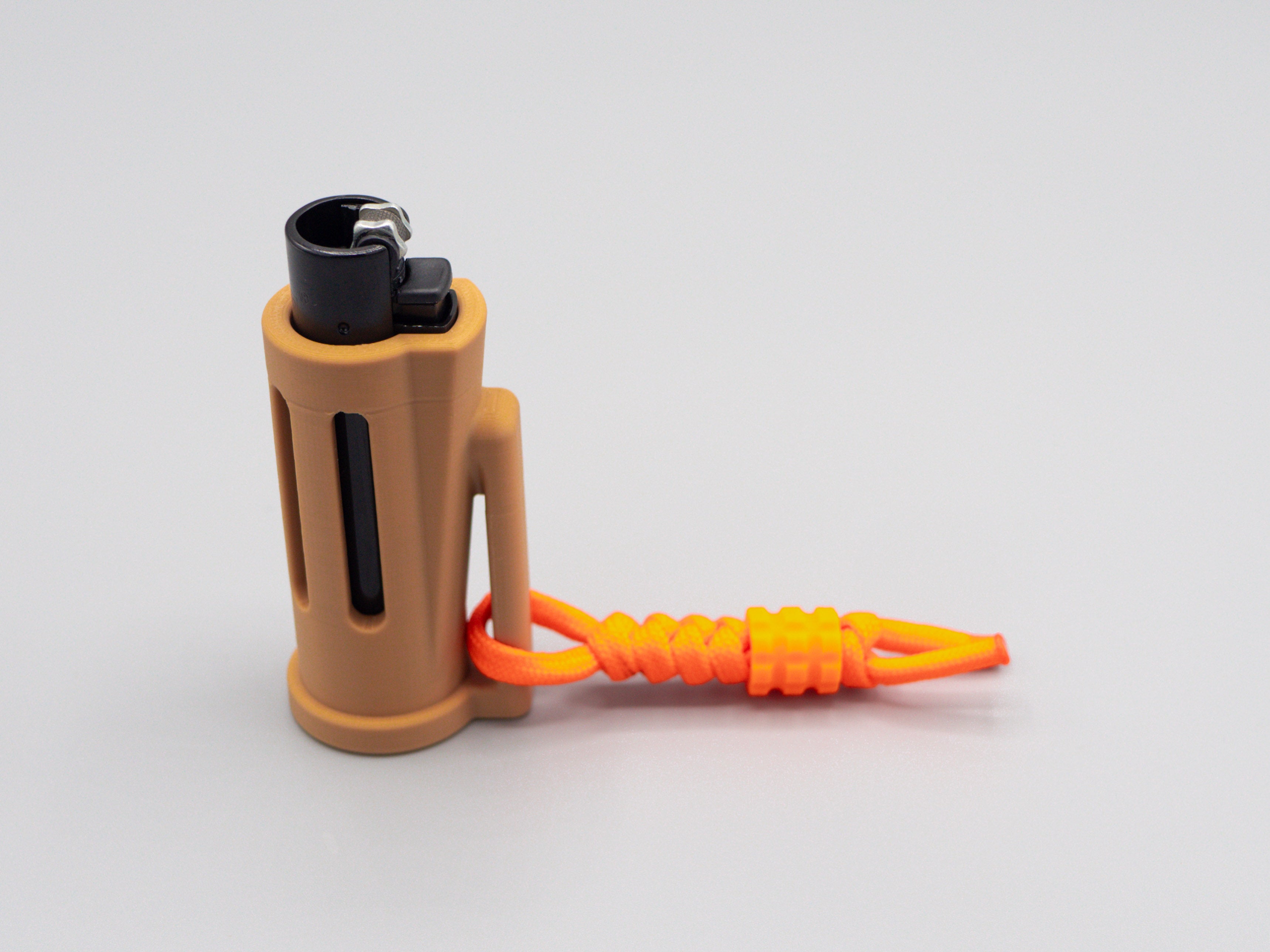 CLIPPER GRIPPER™ - Custom Clipper Lighter Case + EDC Lanyard & Bead