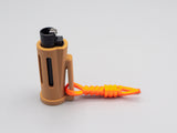 CLIPPER GRIPPER - Custom Clipper Lighter Case + EDC Lanyard & Bead