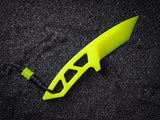 DAGR™ - Tactical Training EDC Dagger - Translucent Neon Yellow (UV Reactive)
