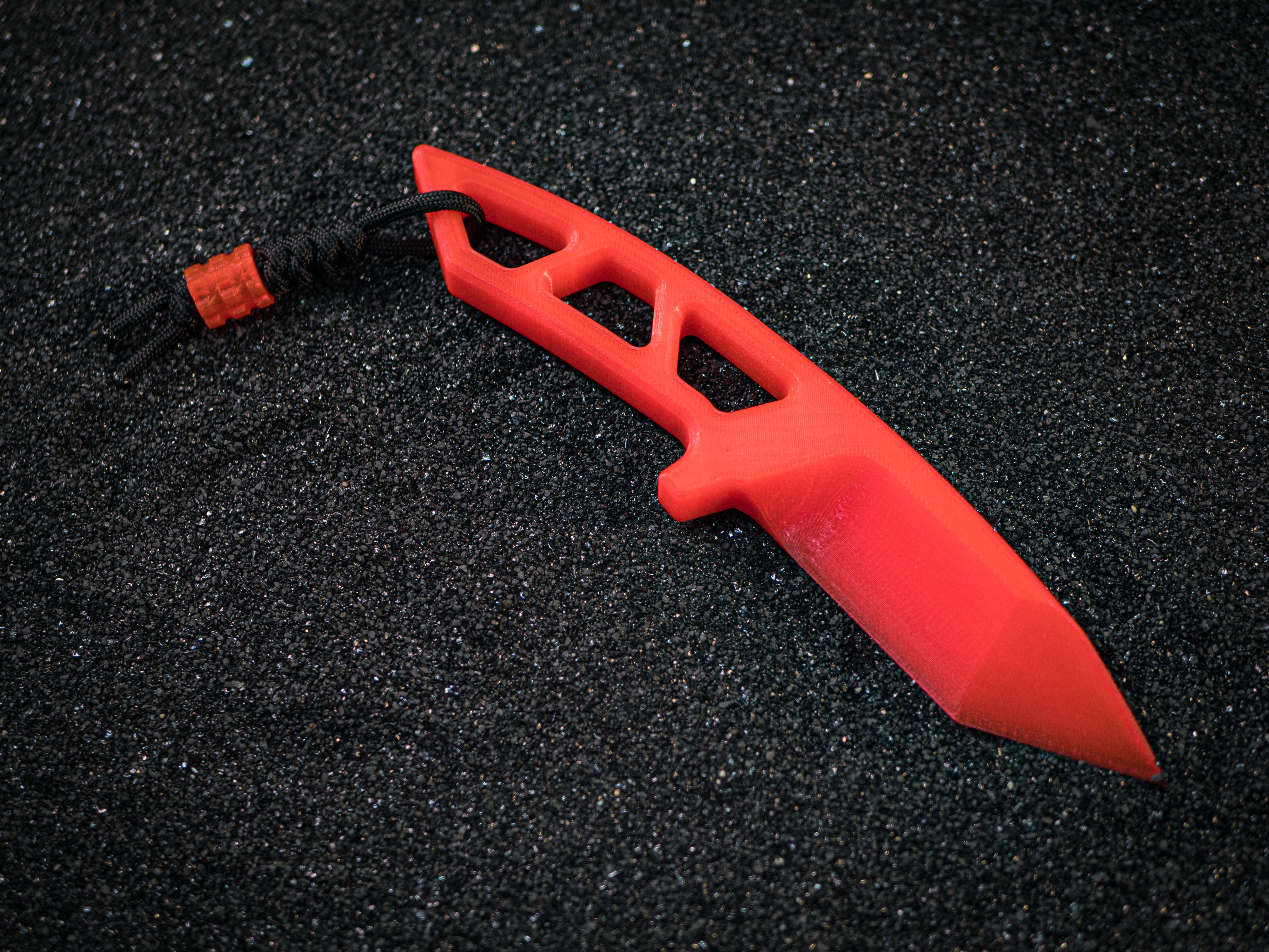 DAGR™ - Tactical Training EDC Dagger - Translucent Neon Red