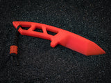 DAGR™ - Tactical Training EDC Dagger - Translucent Neon Red