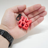 LOVE Park - Logo Flip - HATE Sculpture & Keychain